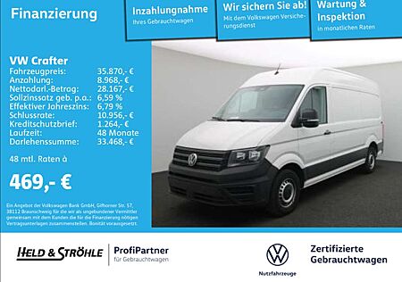 VW Crafter Volkswagen 35 Kasten MR HD 2.0 TDI KAM PDC SHZ 270°