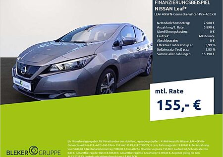 Nissan Leaf 40kW N-Connecta+Winter-Pck+ACC+360-CAM+