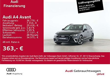 Audi A4 S line 45 TFSI qu. S tr. *AHK*B&O*18''*