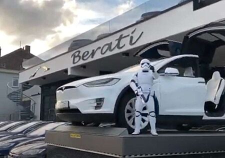 Tesla Model X X RAVEN Lang Range 100 kWh/22´ALU/CCS/7-Sitzer