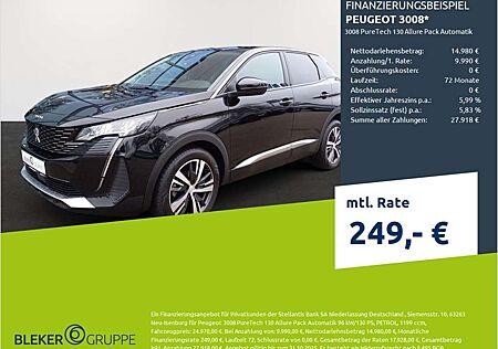 Peugeot 3008 PureTech 130 Allure Pack Automatik