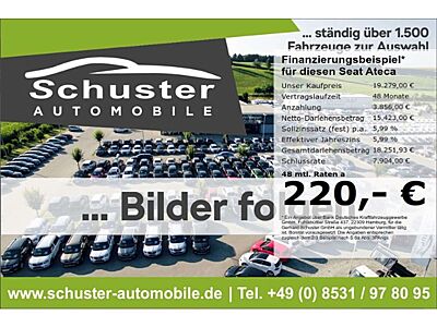 SEAT Ateca FR 2.0TDI*DSG AHK LED ACC Navi R-Kam SHZ