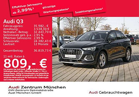 Audi Q3 40 TDI qu. S tronic advanced Pano/AHK/Virtual