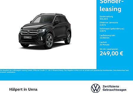 VW T-Roc Volkswagen 2.0 R-LINE AHK CAM ACC LM17 NAVI SITZHEIZ.