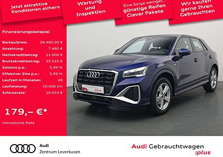 Audi Q2 S line STRON NAVI AHK MATRIX KAM SHZ LEDER
