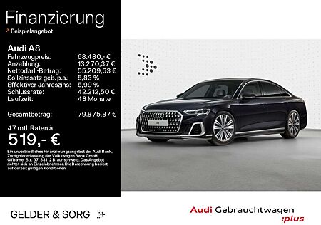 Audi A8 60 TFSIe qu.Air*B&O*360°*HuD*Pano*Massage