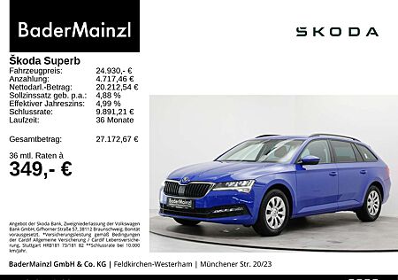 Skoda Superb gebraucht kaufen Skoda Superb Combi 1.5 TSI DSG Active Navi PDC Virtual