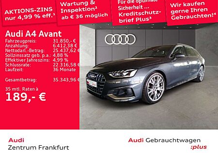 Audi A4 40 TFSI S tronic advanced MatrixLED AHK