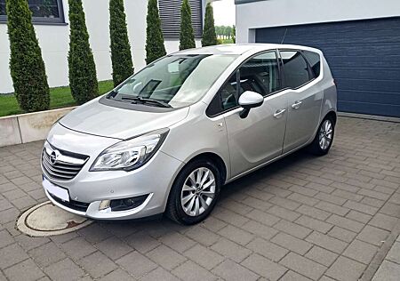 Opel Meriva Meriva 1.4 Turbo"drive" Scheckheft,2. Hd.,aAHK,Allwetter,PDC v+h,2-Zonen Kimaanlage