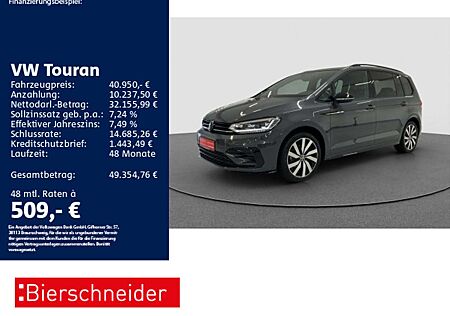 VW Touran Volkswagen 1.5 TSI DSG R-Line Black 7SITZE AHK PANO