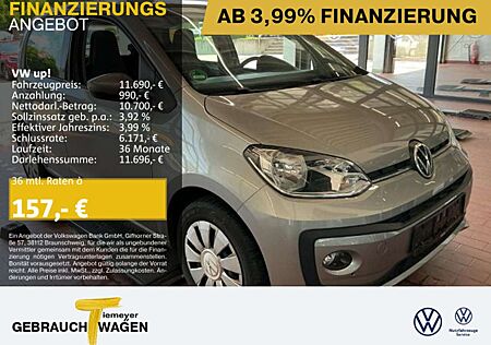 VW Up Volkswagen ! 1.0 MPI move ! KLIMA SITZHZG R.KAMERA PDC