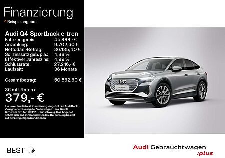 Audi Q4 e-tron Q4 Sportback 50 e-tron qu. S line*Pano*Sonos*