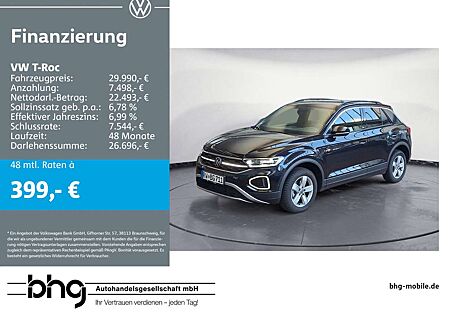VW T-Roc Volkswagen Life 1.5 l TSI OPF 7-Gang-Doppelkupplung