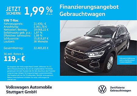 VW T-Roc Volkswagen Life 1.0 TSI Navi LED PDC SHZ