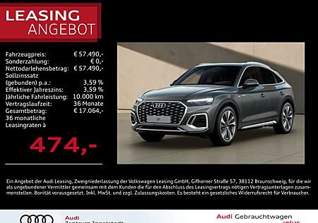 Audi Q5 Sportback 45 TFSI qu 2x S line MATRIX Pano 21"