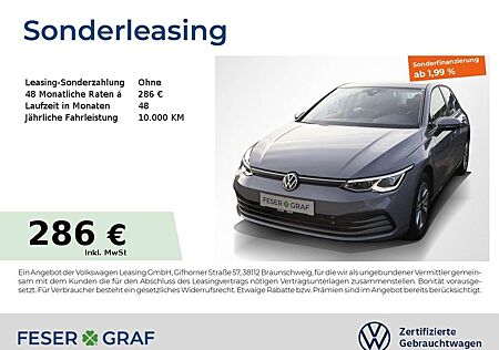 VW Golf Volkswagen 8 Life 1.0 TSI Navi Pano LED SiHz