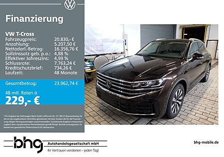 VW T-Cross Volkswagen 1.0 TSI OPF Life
