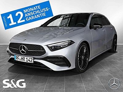 Mercedes-Benz A 200 AMG MBUX+360°+M-LED+Pano+Night+Smartphone