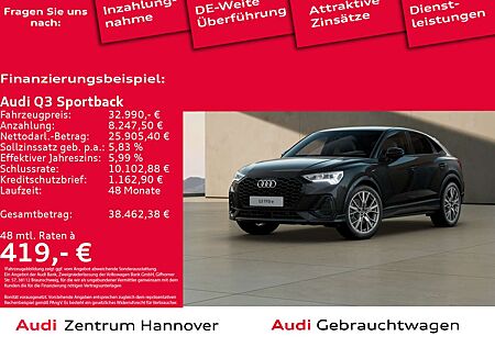 Audi Q3 45 TFSIe SONOS Kamera Navi LED DAB