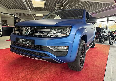 VW Amarok Volkswagen Aventura V6 TDI 258 PS Ravenna Blau Matt