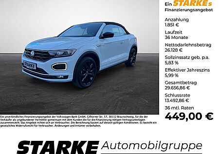 VW T-Roc Volkswagen Cabriolet 1.5 TSI DSG R-Line Black Style