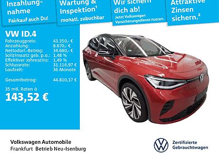 VW ID.4 Volkswagen GTX 4Motion Navi IQ.Light AreaView AHK Side