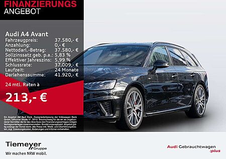 Audi A4 40 TFSI Q 2x S LINE LM19 KAMERA NAVI+ V