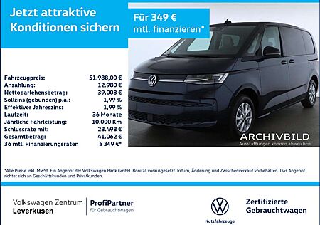 VW T7 Multivan Volkswagen Life SHZ KAM ACC MATRIX PANO