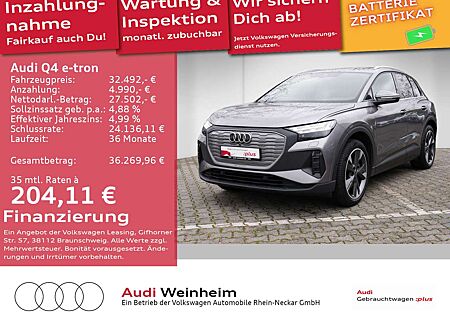 Audi Q4 e-tron 40 S-Line Matrix-LED AHK Kamera Navi u