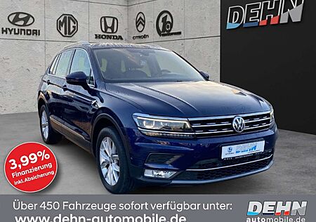 VW Tiguan Volkswagen 2.0 TDI Highline 4Motion Navi Cam HUD Leder