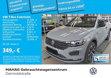 VW T-Roc Volkswagen 1.5 TSI R-Line AHK Leder LED Nav