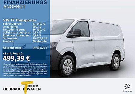 VW T7 Volkswagen Transporter Kasten 2.0 TDI AHK GJR Doppelsitz