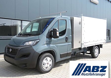 Fiat Ducato Pritsche + Plane + Materialbox