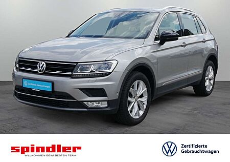 VW Tiguan Volkswagen Highline 2.0 TDI 4M AHK RFK PDC SHZ LED