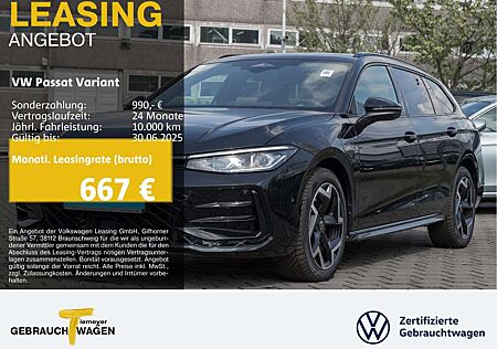VW Passat Variant Volkswagen eHybrid R-LINE BLACK NP75 PANO LM