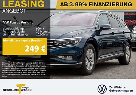 VW Passat Variant Volkswagen 2.0 TDI DSG ELEGANCE PANO AHK VIR