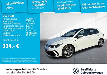 VW Golf Volkswagen VIII 2.0 TSI DSG AHZV LED Navi
