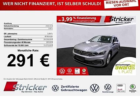 VW Passat Variant Volkswagen GTE 1.4TSI DSG 291,-ohne Anzahlung Standh. Dynaud