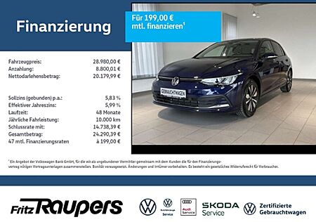 VW Golf Volkswagen 1.5 eTSI DSG MOVE +KAMERA+ACC+NAVI+SHZ