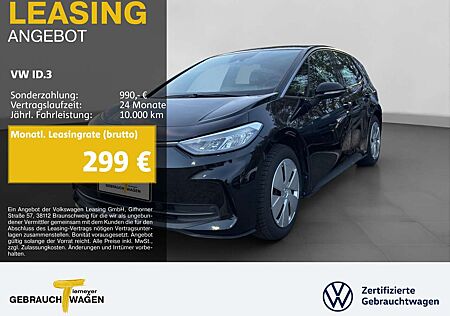 VW ID.3 Volkswagen PRO LM18 KAMERA ACC KEYLESS