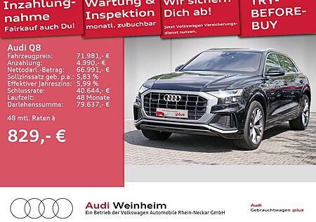 Audi Q8 50 TDI quattro S-Line B&O HD-Matrix Navi Kame