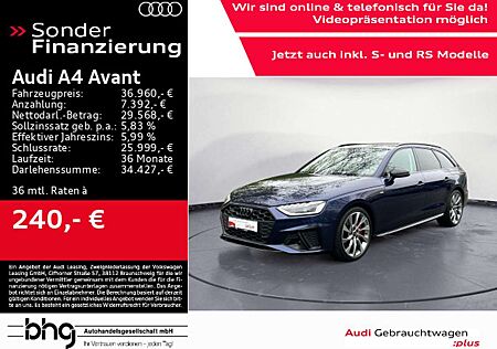 Audi A4 40 TDI quattro S-line Matrix/Kamera/B&O