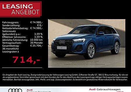Audi Q7 50 TDI qu 2x S line MATRIX Pano Allradl. Luft