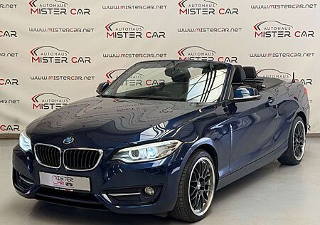 BMW 218 i Sport Line NAVI/XENON/KEY/LEDER/MEMORY/17