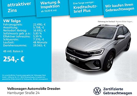 VW Taigo Volkswagen R-Line 1.0 TSI DSG LED KAMERA APP TRAVEL