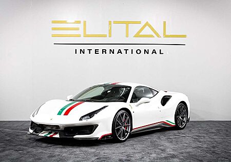 Ferrari 488 GTB 488 WHITE*BROWN*CARBON*ITALYFLAG*TAILORM.
