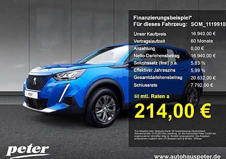 Peugeot 2008 e- 136PS Active Pack +11KW OBC+Kamera+Navi+