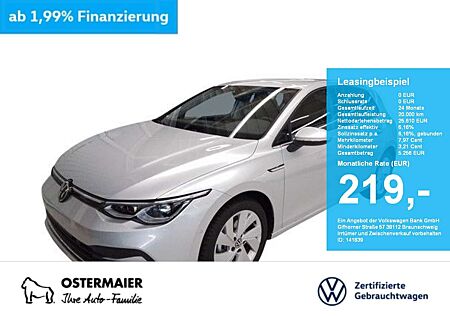 VW Golf Volkswagen VIII STYLE 1.5TSI 150PS NP.45T STDHZG.NAVI.KAMERA.