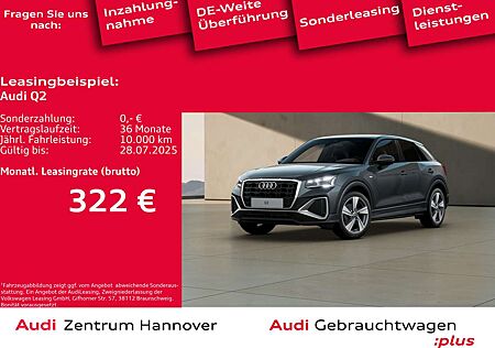 Audi Q2 S line 35 TFSI Matrix AHK Leder Phone Box