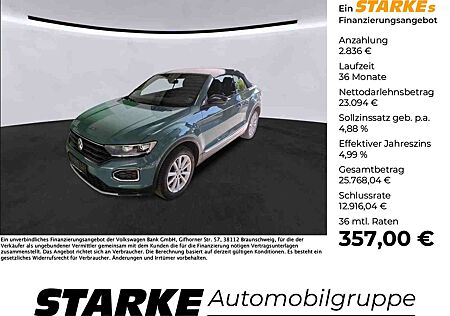 VW T-Roc Volkswagen Cabriolet 1.5 TSI DSG Style Black Style